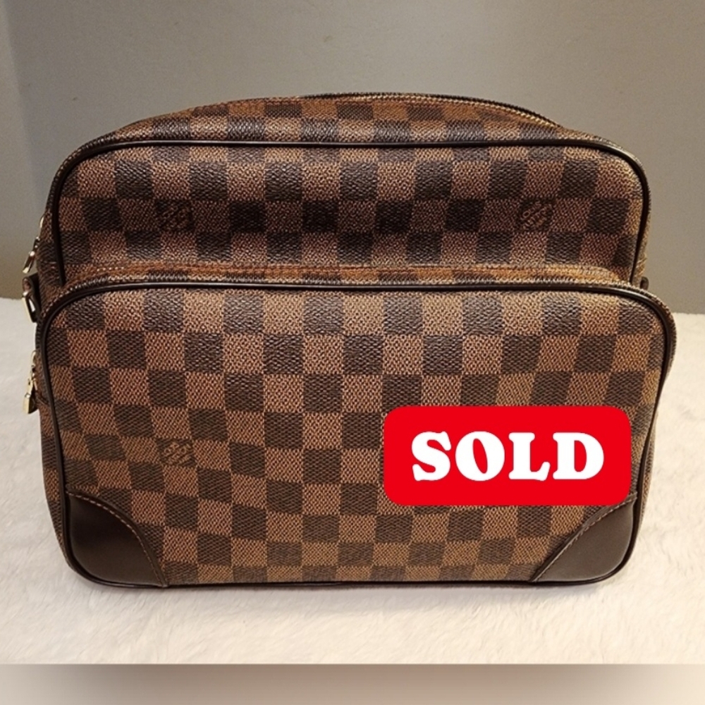 ❌️SOLD❌️Louis Vuitton Damier Nile Shoulder Bag